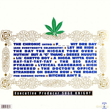 Dr Dre: The Chronic (Explicit Version) [2xWinyl]