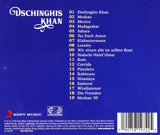 Dschinghis Khan: Moskau - Das Neue Best Of Album [CD]
