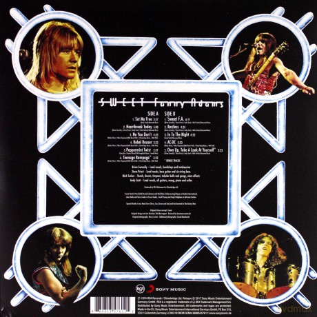Sweet: Sweet Fanny Adams (New Vinyl Edition) [Winyl]