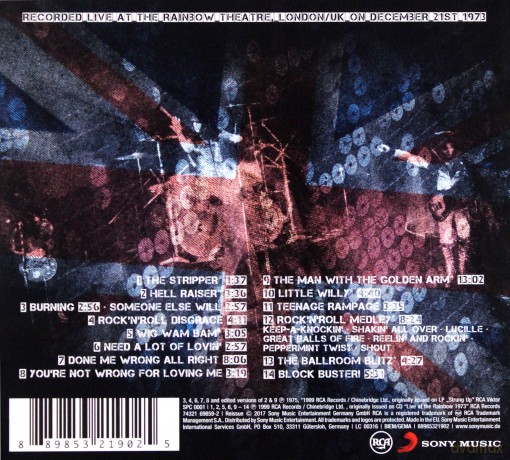 Sweet: The Rainbow (Live) [CD]