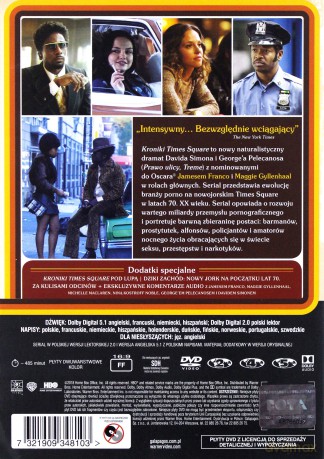 Kroniki Times Square Sezon 1 [3DVD]