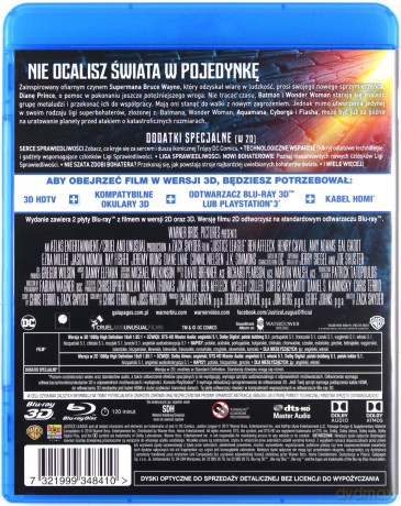 Liga Sprawiedliwości [Blu-Ray 3D]+[Blu-Ray]