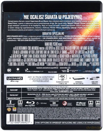 Liga Sprawiedliwości [Blu-Ray 4K]+[Blu-Ray]