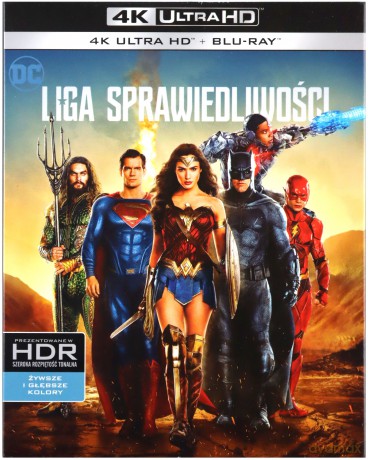 Liga Sprawiedliwości [Blu-Ray 4K]+[Blu-Ray]
