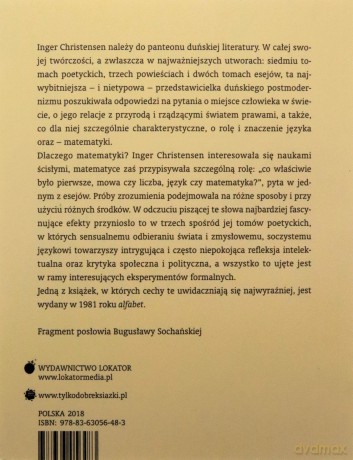 Alfabet Inger Christensen - Inger Christensen [KSIĄŻKA]