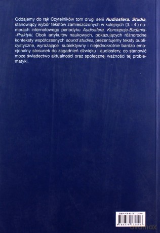 Audiosfera. Studia 2 [KSIĄŻKA]