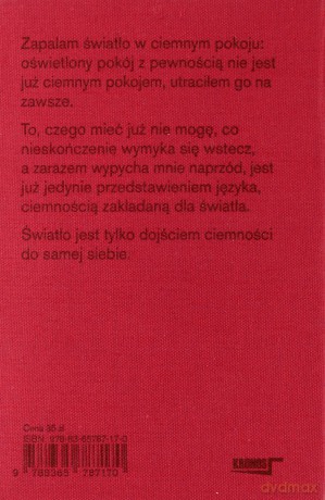 Idea prozy - Giorgio Agamben [KSIĄŻKA]