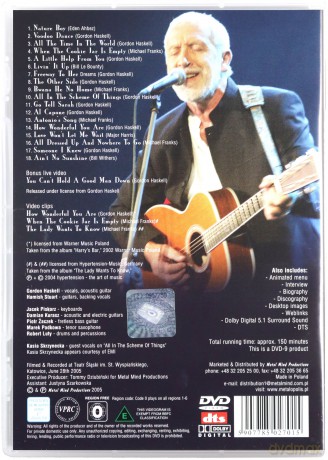 Gordon Haskell: The Road To Harry's Bar [DVD]