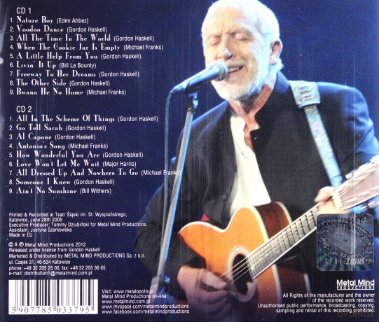 Gordon Haskell: The Road To Harry's Bar - All Hits Live [2CD]