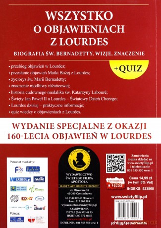 Wszystko o objawieniach z Lourdes - Jacek Molka [KSIĄŻKA]