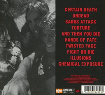 Sadus: Chemical Exposure (Limited Edition) (digipack) [CD]