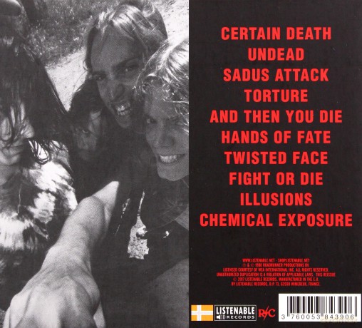Sadus: Chemical Exposure (Limited Edition) (digipack) [CD]