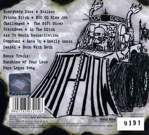 Hateplow: Everybody Dies (Remastered) (digipack) [CD]