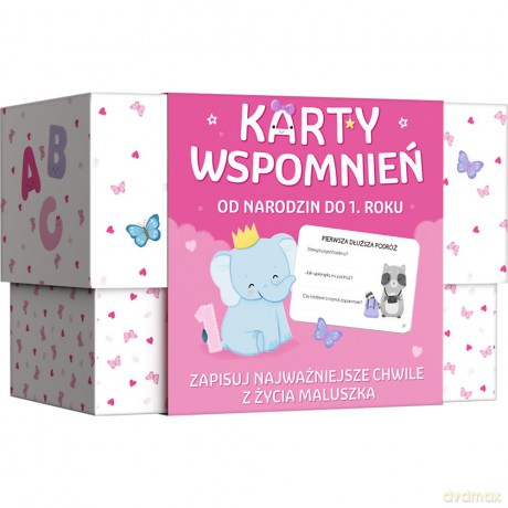 Karty wspomnień dziewczęce
