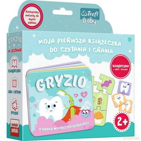 Książeczki Gryzio o ząbka miłości do słodkości [KSIĄŻKA]