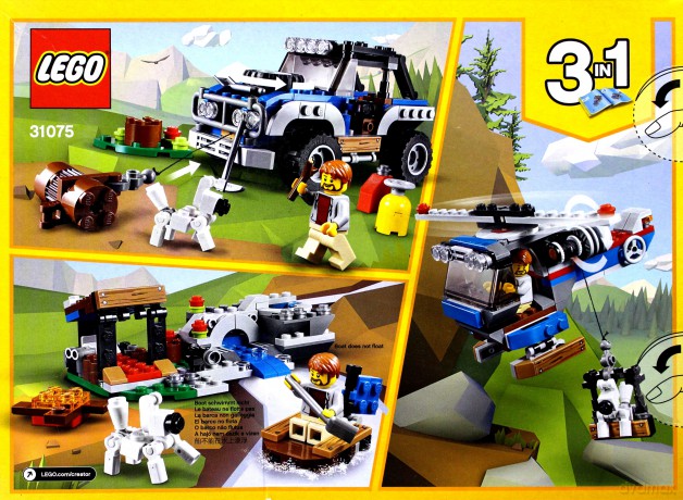 LEGO Creator Zabawy na dworze (31075) [KLOCKI]