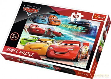TREFL 100 el. Cars 3 - Bohaterowie wyścigu [PUZZLE]