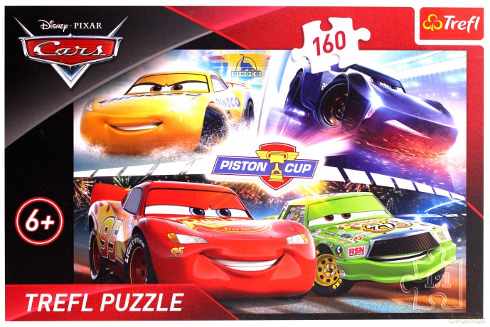 TREFL 160 el. Cars 3 - Zwycięski wyścig [PUZZLE]