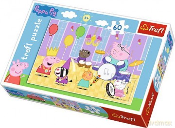 TREFL 60 el. Świnka Peppa na balu [PUZZLE]