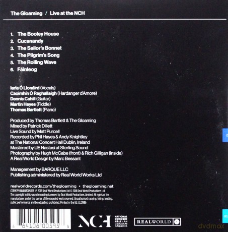 The Gloaming: Live At The NCH (ecopack) [CD]