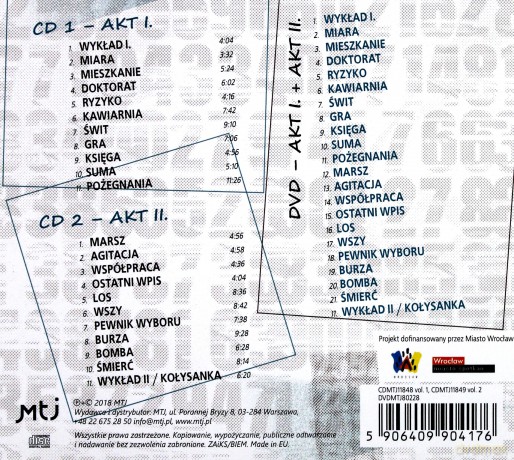 Teatr Piosenki: Opera Matematyczna [2CD]+[DVD]