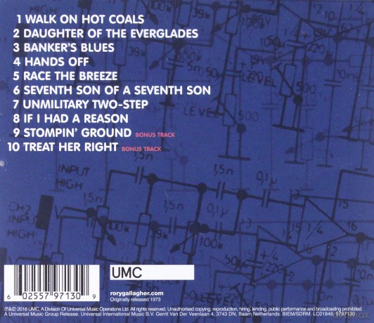 Rory Gallagher: Blueprint (Remastered) [CD]