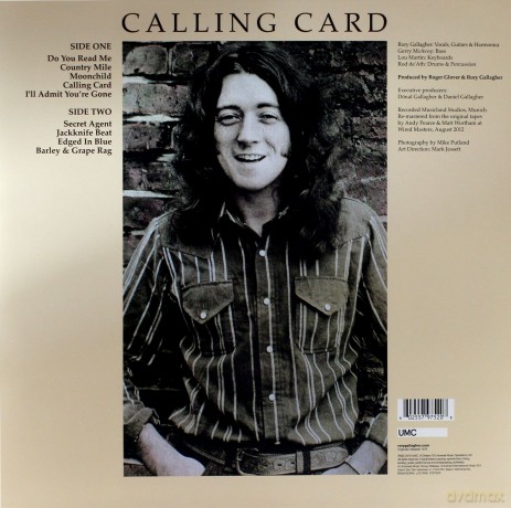 Rory Gallagher: Calling Card (Remastered) [Winyl]