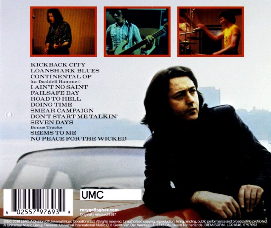 Rory Gallagher: Defender (Remastered) [CD]