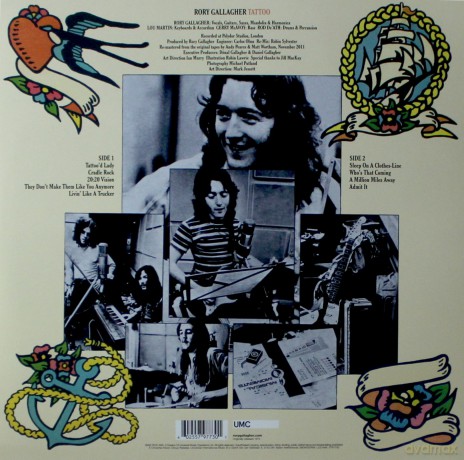 Rory Gallagher: Tattoo (Remastered) [Winyl]
