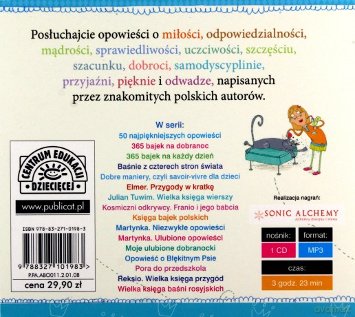 12 ważnych opowieści. Polscy autorzy o wartościach dla dzieci. Posłuchajki [AUDIOBOOK]