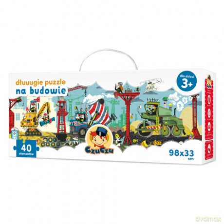 40 el. Na budowie Czuczu [PUZZLE]