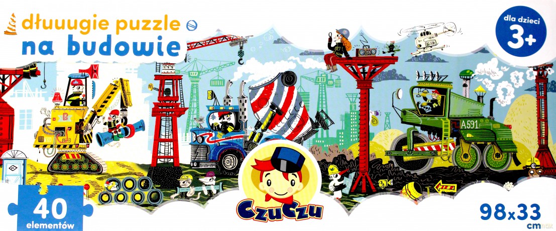 40 el. Na budowie Czuczu [PUZZLE]