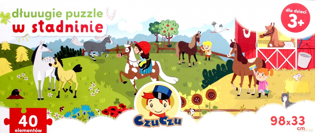 40 el. W stadninie Czuczu [PUZZLE]