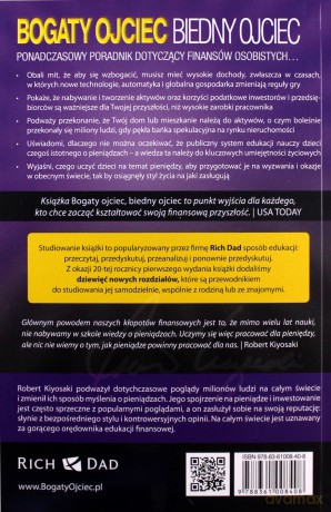Bogaty ojciec, biedny ojciec. Czego bogaci uczą swoje dzieci na temat pieniędzy i o czym nie wiedzą biedni i klasa średnia - Robert Kiyosaki [KSIĄŻKA]