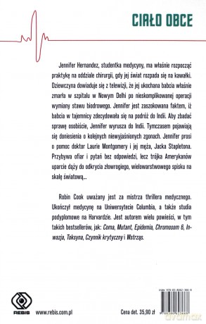 Ciało obce - Robin Cook [KSIĄŻKA]