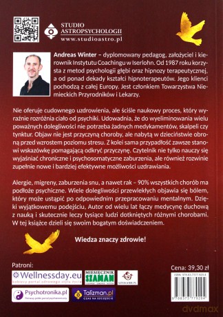 Duchowe przyczyny chorób chronicznych samouzdrawianie w 10 krokach - Andreas Winter [KSIĄŻKA]
