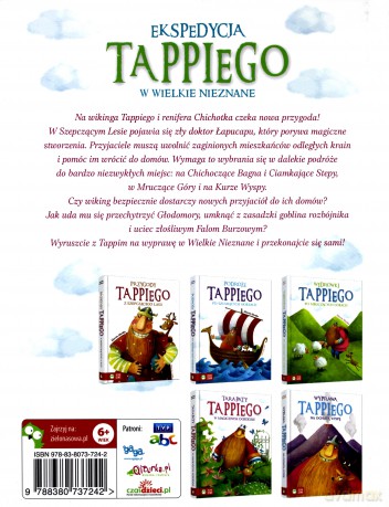 Ekspedycja Tappiego w wielkie nieznane. Tappi i przyjaciele - Marcin Mortka [KSIĄŻKA]