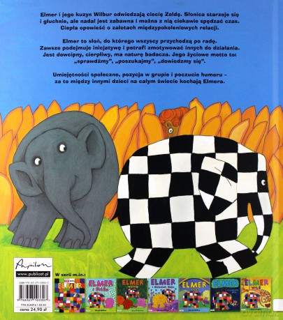Elmer i ciocia Zelda - David Mckee [KSIĄŻKA]