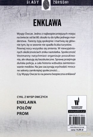 Enklawa Vestmanna (Tom 1) (pocket) - Remigiusz Mróz [KSIĄŻKA]