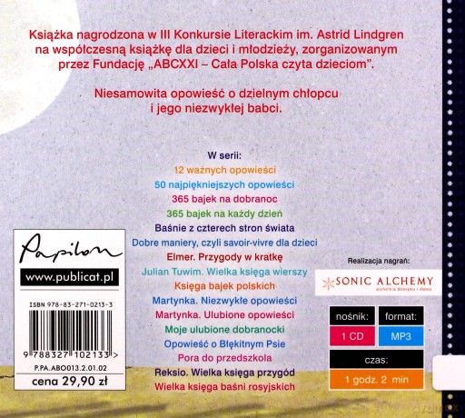 Kosmiczni odkrywcy. Franio i jego babcia. Posłuchajki - Grażyna Bąkiewicz [AUDIOBOOK]