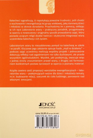 Laboratoria wiary. Warsztaty ewangelizacyjne dla dzieci i młodzieży [KSIĄŻKA]