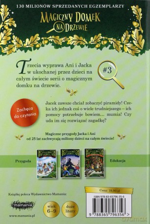 Mumie o poranku. Magiczny domek na drzewie - Mary Pope Osborne [KSIĄŻKA]