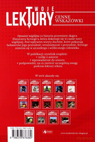 Opowieść wigilijna. Twoje lektury - Karol Dickens [KSIĄŻKA]