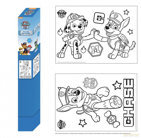 Paw patrol maluję rączkami [KSIĄŻKA]