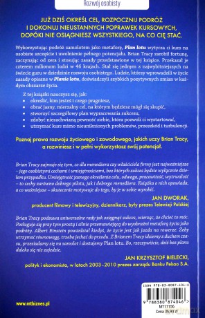 Plan lotu. Prawdziwy sekret sukcesu - Brian Tracy [KSIĄŻKA]