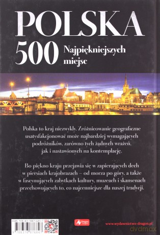 Polska 500 najpiękniejszych miejsc wersja exclusive - Jolanta Bąk [KSIĄŻKA]