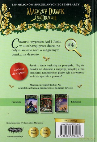 Popołudnie z piratami. Magiczny domek na drzewie - Mary Pope Osborne [KSIĄŻKA]