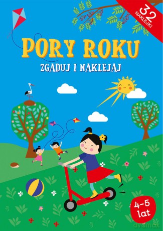 Pory roku. Zgaduj i naklejaj - Hubert Bobrowski [KSIĄŻKA]