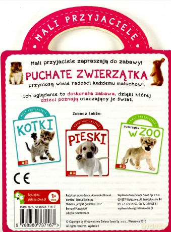 Puchate zwierzątka. Mali przyjaciele [KSIĄŻKA]