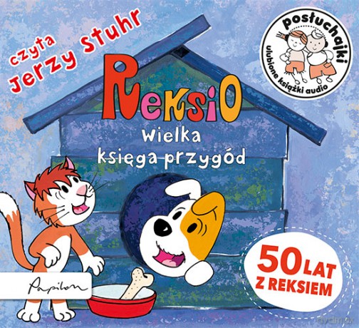 Reksio. Wielka księga przygód. Posłuchajki [AUDIOBOOK]